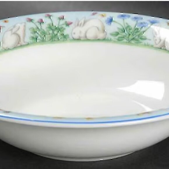 Tiffany & Co. 3 Piece Baby Set "Tiffany Meadows" with Bunny Rabbit - Picture 7 of 11